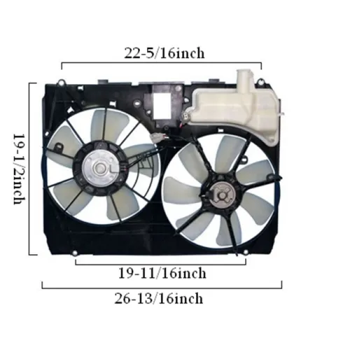 Ventilator hladnjaka za Sinna 2004 16711-20161